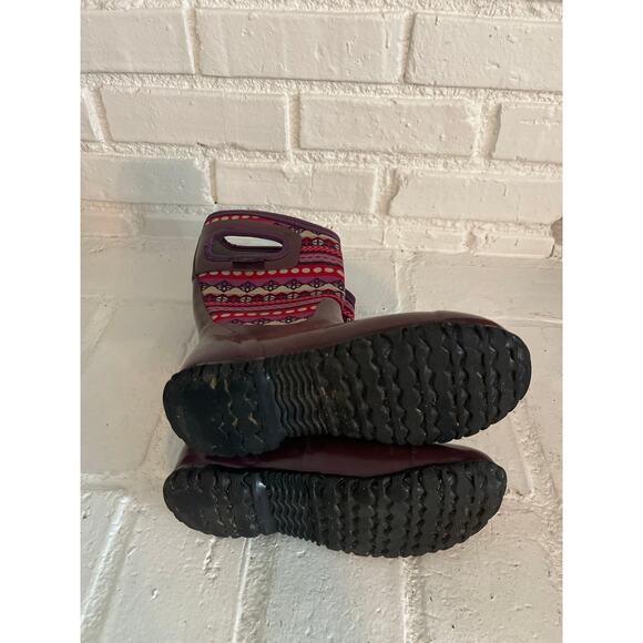 Bogs Kids Boots in Purple and Pink - Picture 3 of 3